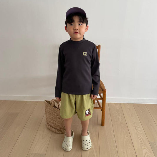 East Swim Pants Korean toddler pants in olive green made in Korea