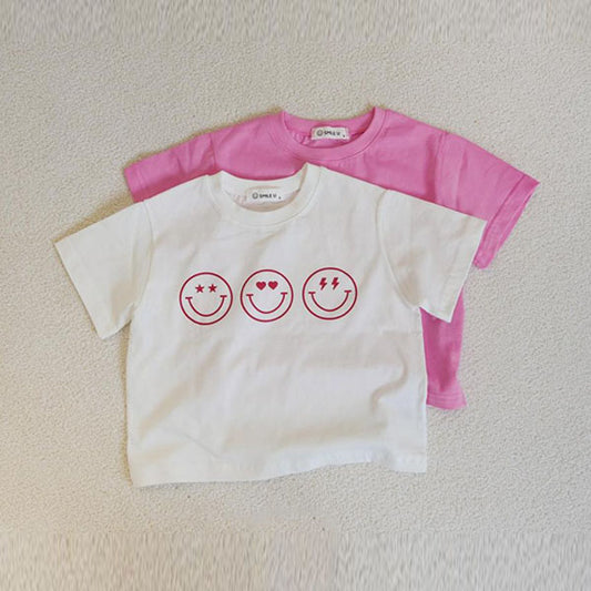 Kind Tee Korean toddler t-shirt in ivory made in Korea