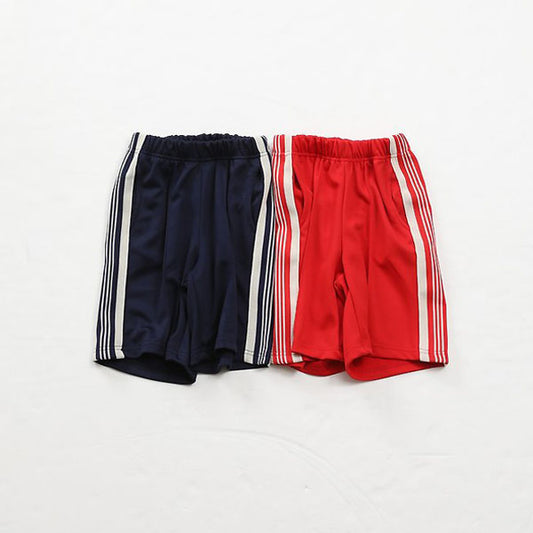 Tape Bermuda Pants Korean toddler pants in navy made in Korea