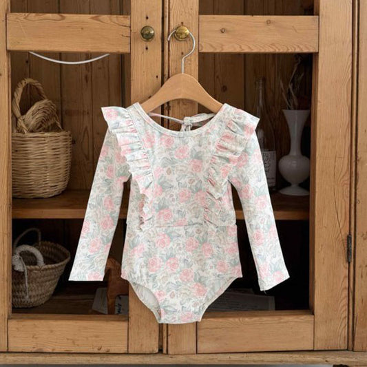 Bella Swimsuit Korean toddler swimsuit in pink made in Korea