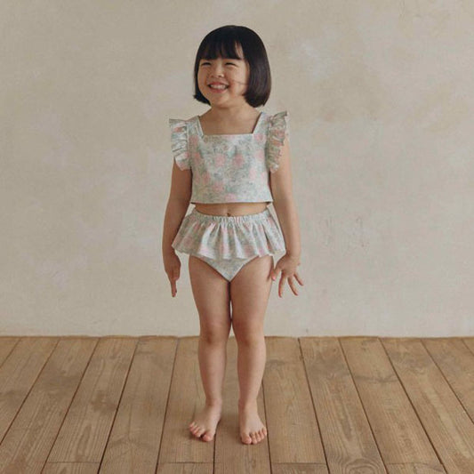 Bella Bikini Korean toddler bikini in pink made in Korea