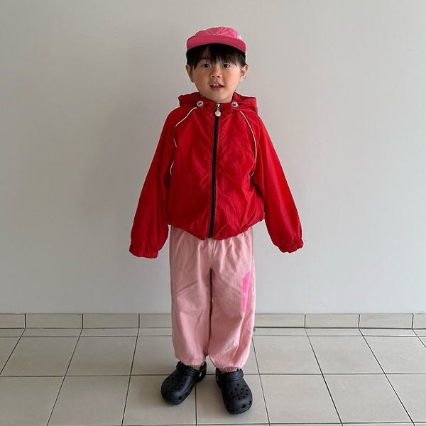 Eight Jogger Pants Korean toddler pants in cobalt made in Korea