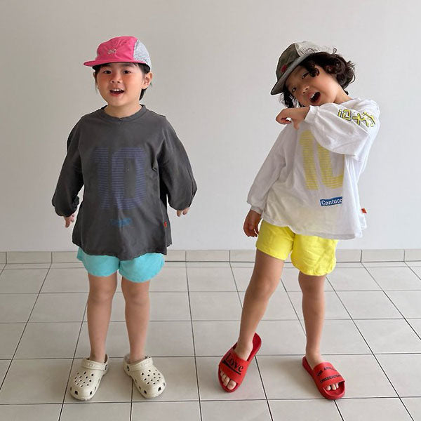 Ten Ten Tee - Adult Korean kids t-shirt in ivory made in Korea