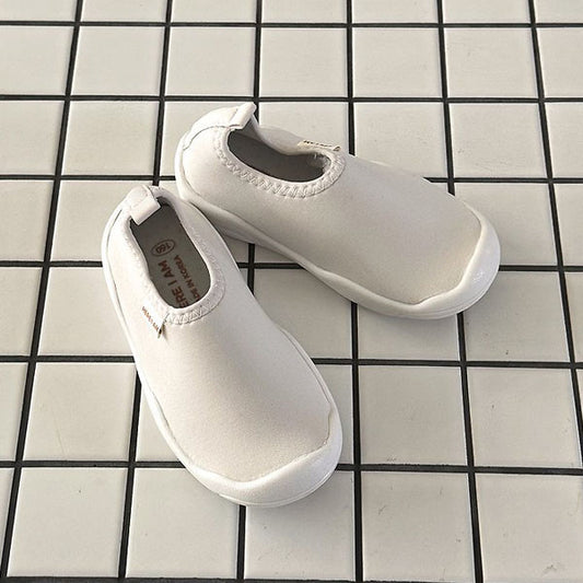 Aqua Shoes Korean toddler shoes in cream made in Korea