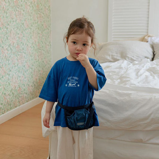 Paradise Tee Korean toddler t-shirt in ivory made in Korea