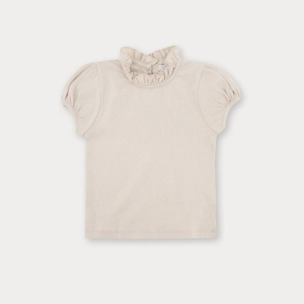 Bebe Momo Tee Korean infant t-shirt in light beige made in Korea