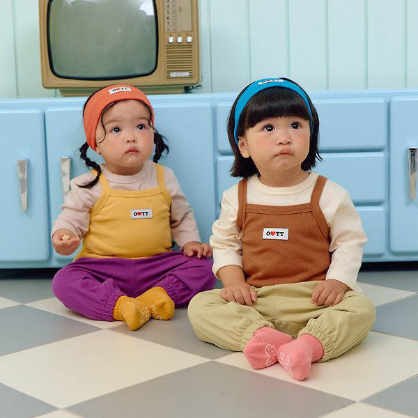 Haute Mix T-Shirt Korean infant t-shirt in cream made in Korea