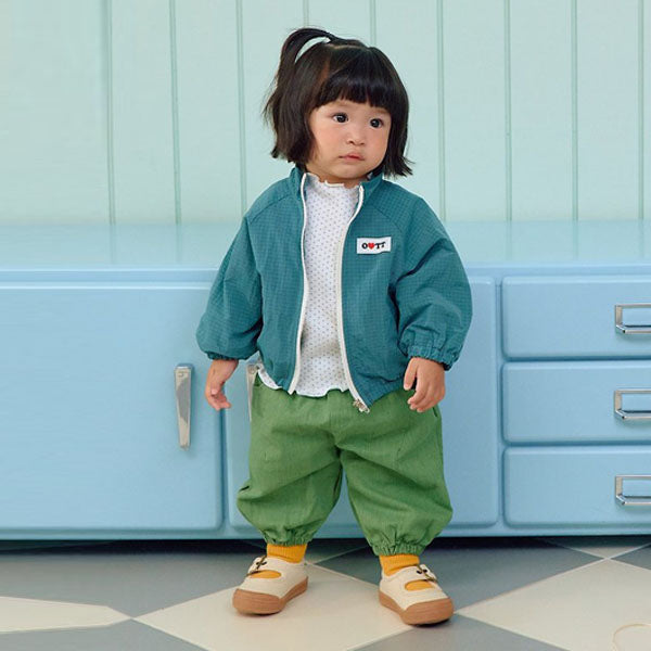Hip Slub Pants Korean infant pants in pink made in Korea