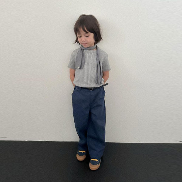 Beatles Pants Korean toddler pants in cream made in Korea