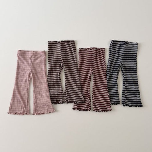 Knit Pang Pang Leggings Korean toddler pants in pink made in Korea