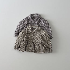 Sweet Check Blouse