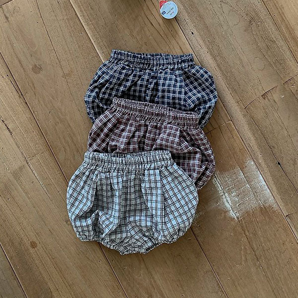 Shubi Volume Pants Korean infant pants in cream made in Korea