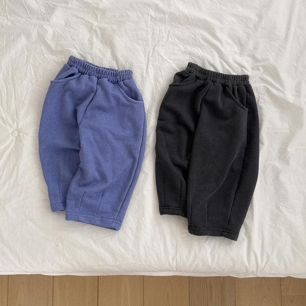 Pigment Pants Korean toddler pants in blue made in Korea